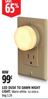 NOMA LED DUSK TO DAWN NIGHT LIGHT