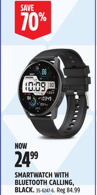 SMARTWATCH WITH BLUETOOTH CALLING