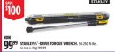 STANLEY 1⁄2˝-DRIVE TORQUE WRENCH