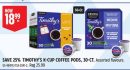 TIMOTHY'S K-CUP COFFEE PODS