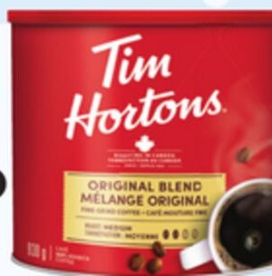 TIM HORTONS GROUND COFFEE