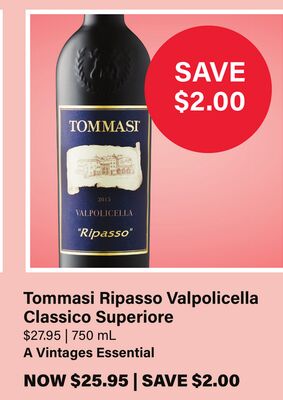 Tommasi Ripasso Valpolicella Classico Superiore