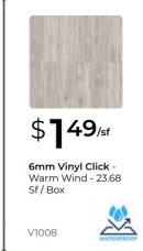 6mm Vinyl Click