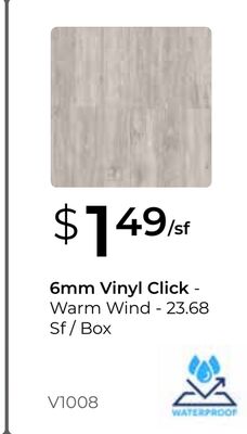 6mm Vinyl Click