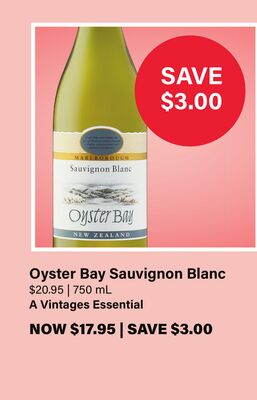 Oyster Bay Sauvignon Blanc