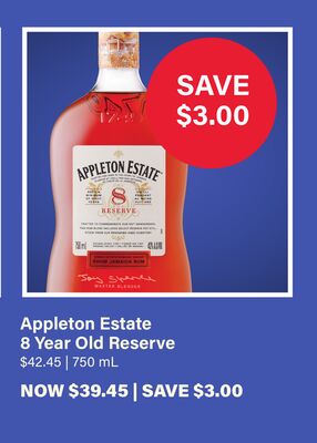 Appleton Estate 8 Year Old Reserve
