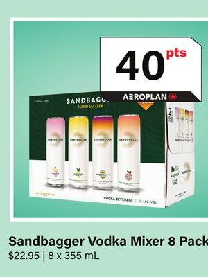 Sandbagger Vodka Mixer 8 Pack