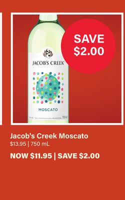 Jacob's Creek Moscato