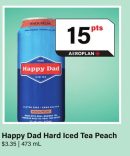 Happy Dad Hard Iced Tea Peach