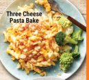 Three Cheese Pasta Bake