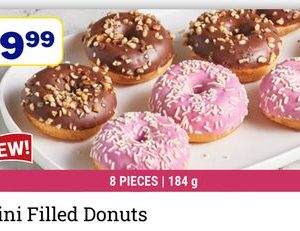 Mini Filled Donuts