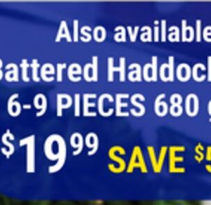 Battered Haddock