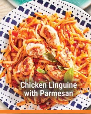 Chicken Linguine with Parmesan