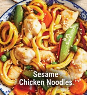 Sesame Chicken Noodles