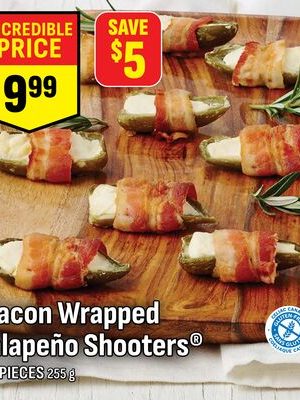 Bacon Wrapped Jalapeño Shooters®