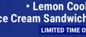 Lemon Cookie Ice Cream Sandwiches