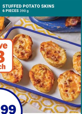 STUFFED POTATO SKINS