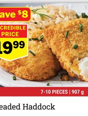 Breaded Haddock