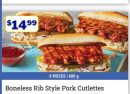 Boneless Rib Style Pork Cutlettes