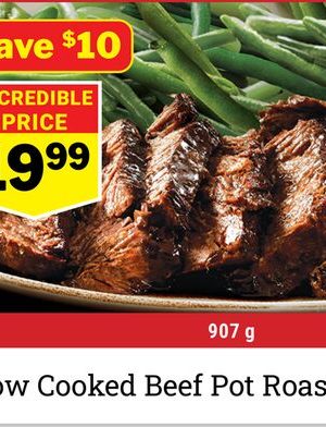 Slow Cooked Beef Pot Roast