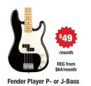 Fender Player P- or J-Bass