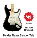 Fender Player Strat or Tele