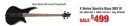 X Series Spectra Bass SBX IV