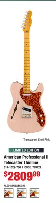 American Professional II Telecaster Thinline
