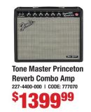 Tone Master Princeton Reverb Combo Amp