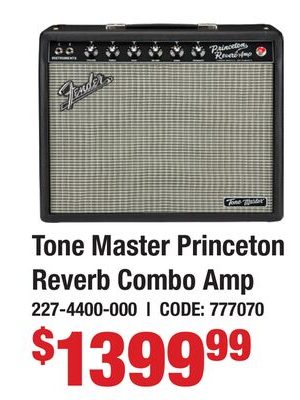 Tone Master Princeton Reverb Combo Amp