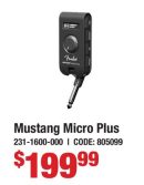 Mustang Micro Plus