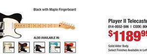 Player II Telecaster