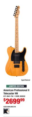 American Professional II Telecaster HH