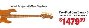 Pro-Mod San Dimas Bass 4 PJ