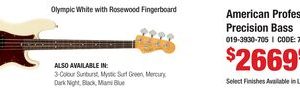 American Professional II Precision Bass