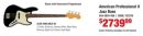 American Professional II Jazz Bass
