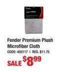 Fender Premium Plush Microfiber Cloth