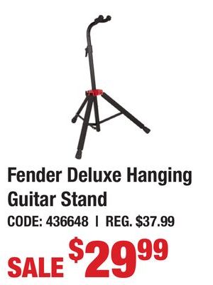 Fender Deluxe Hanging Guitar Stand