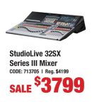 StudioLive 32SX Series III Mixer