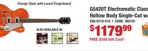 G5420T Electromatic Classic Hollow Body Single-Cut w/ Bigsby