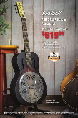 FSR G9207 Boxcar Resonator