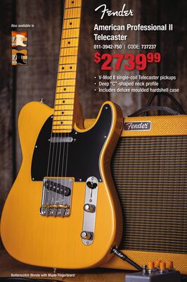 Also available in American Professional II