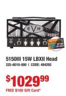 5150III 15W LBXII Head