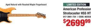 American Professional II Stratocaster HSS HT