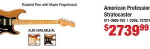 American Professional II Stratocaster