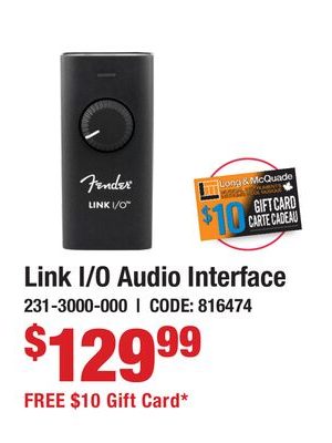 Link I/O Audio Interface