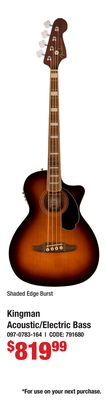 Kingman Acoustic/Electric Bass