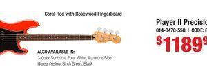 Player II Precision Bass