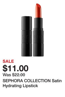 SEPHORA COLLECTION Satin Hydrating Lipstick