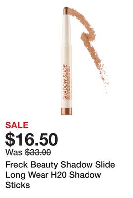 Freck Beauty Shadow Slide Long Wear H20 Shadow Sticks